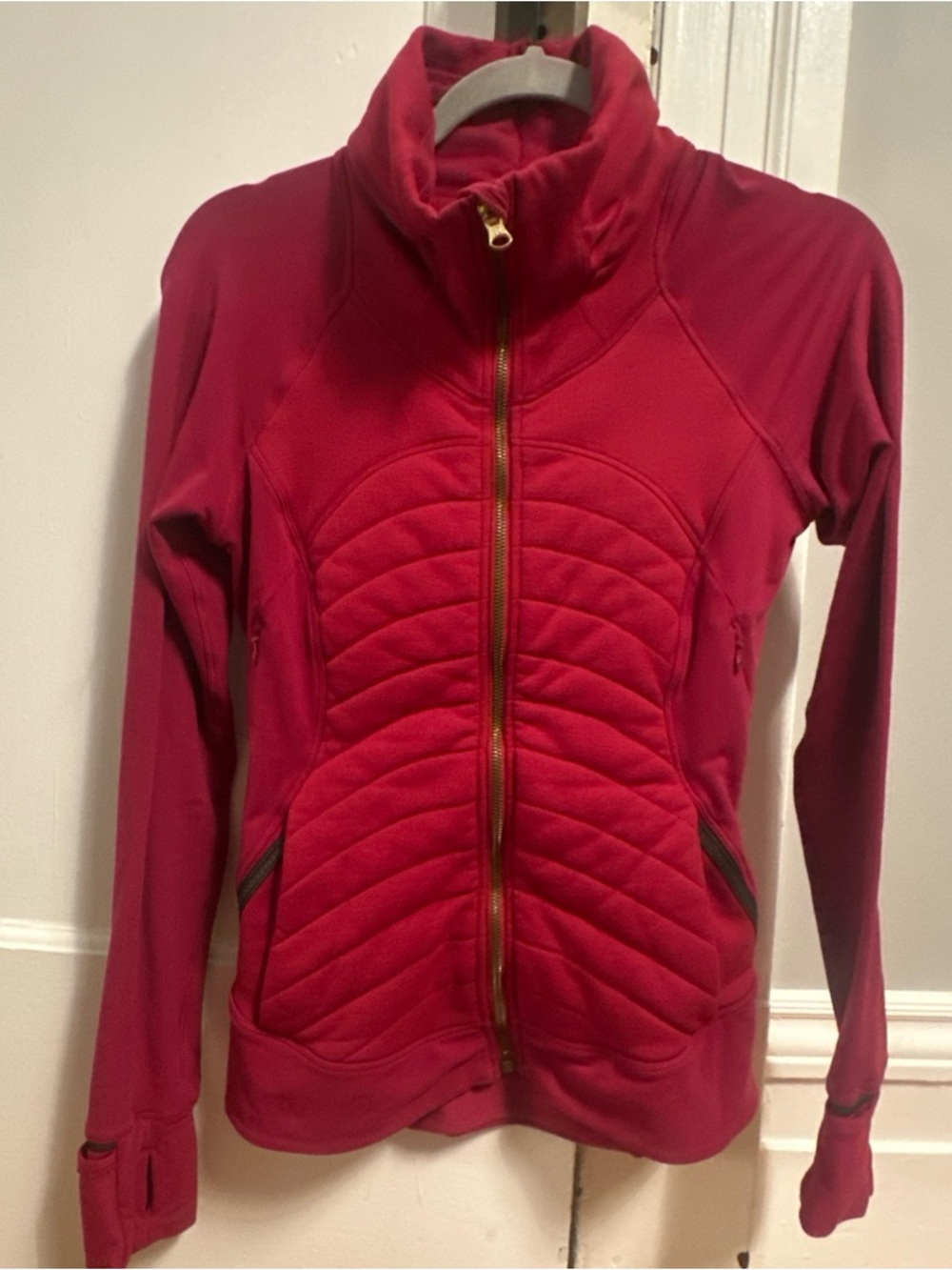 lululemon athletica Quilted Full-Zip Jacket - Red